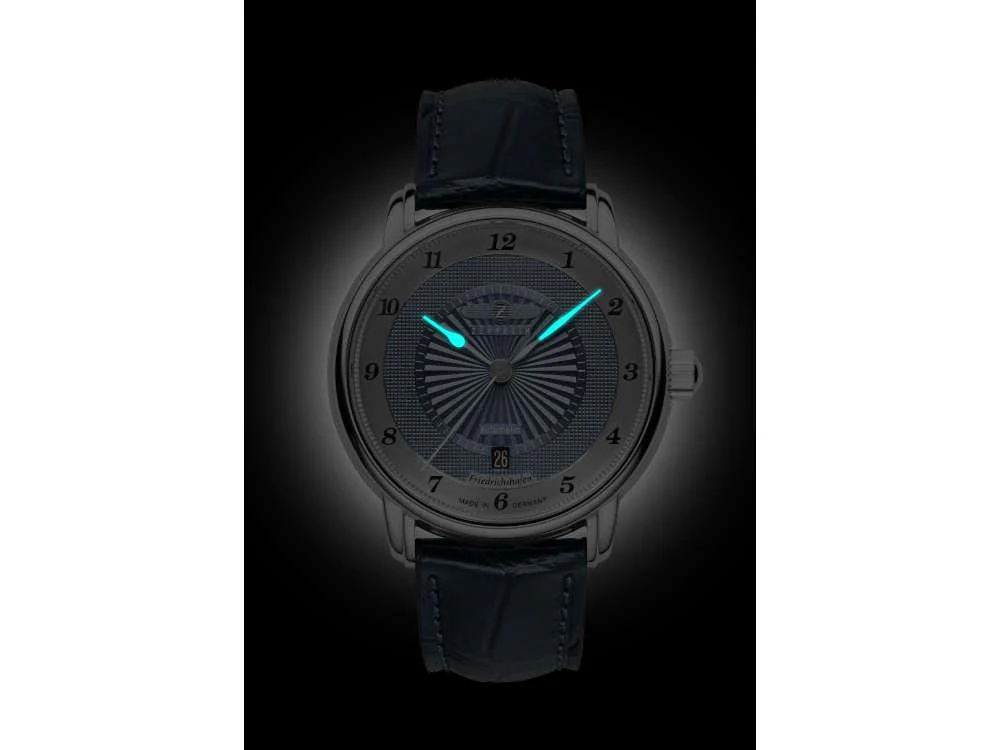 Zeppelin Friedrichshafen Automatic Watch, Blue, 40 mm, Day, 8556-3 - Image 4