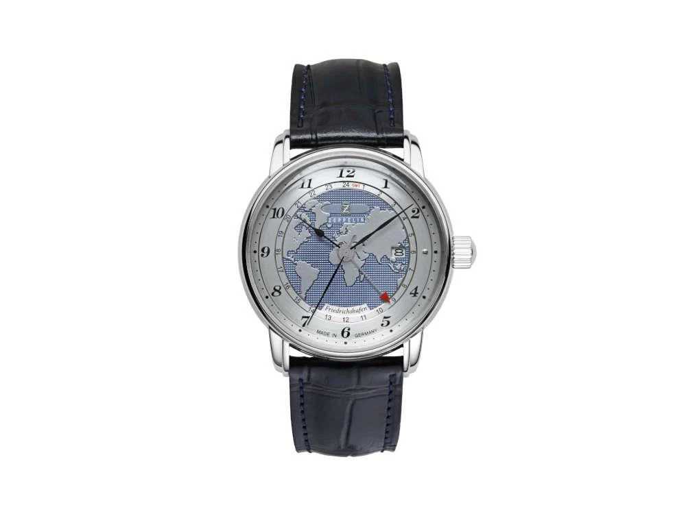 Zeppelin Friedrichshafen GMT Automatic Watch, 42 mm, 8596-3 - Image 2