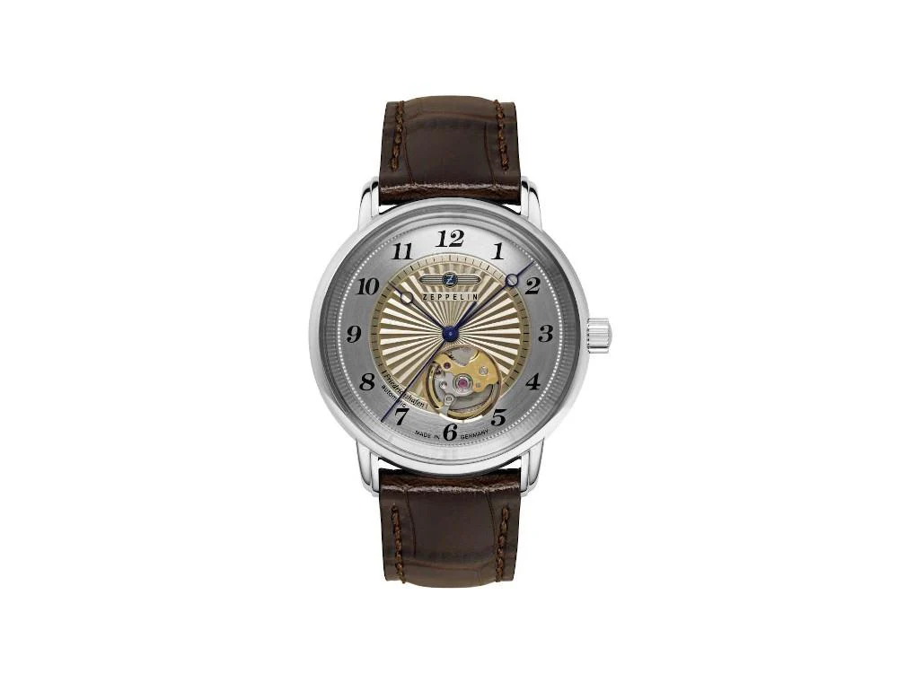 Zeppelin Friedrichshafen Ladies Automatic Watch, golden, 36 mm, 8567-5 - Image 2