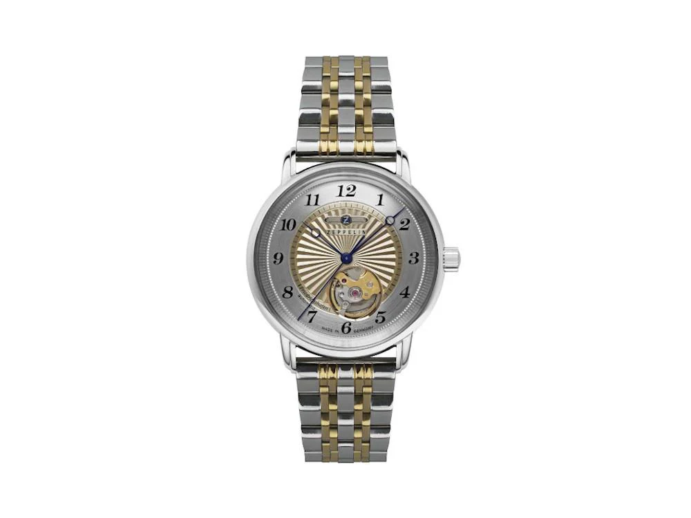 Zeppelin Friedrichshafen Ladies Automatic Watch, golden, 36 mm, 8567M-5 - Image 2