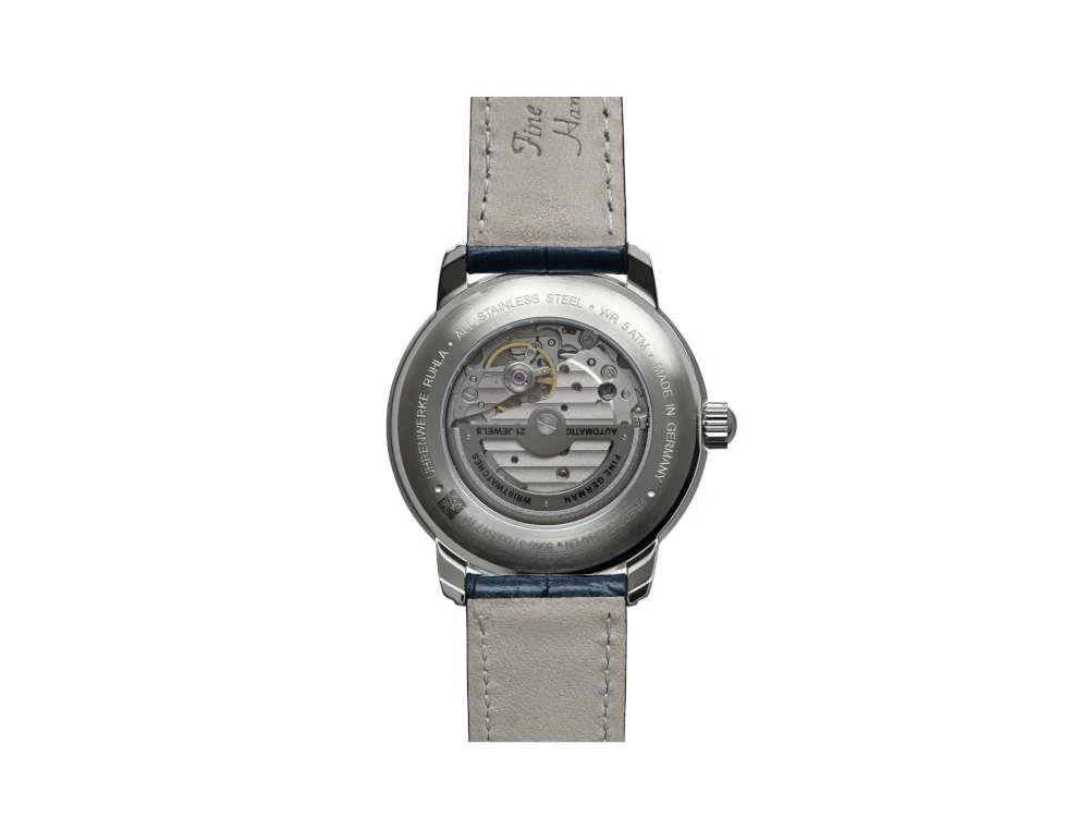 Zeppelin Friedrichshafen Open Heart Automatic Watch, Blue, 40 mm, 8566-3 - Image 3