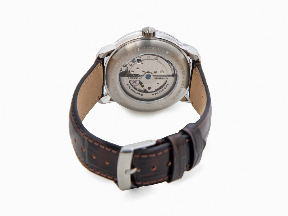 Zeppelin LZ 120 Bodensee Automatic Watch, Beige, 40cm, Leather strap, 8160-5 - Image 3