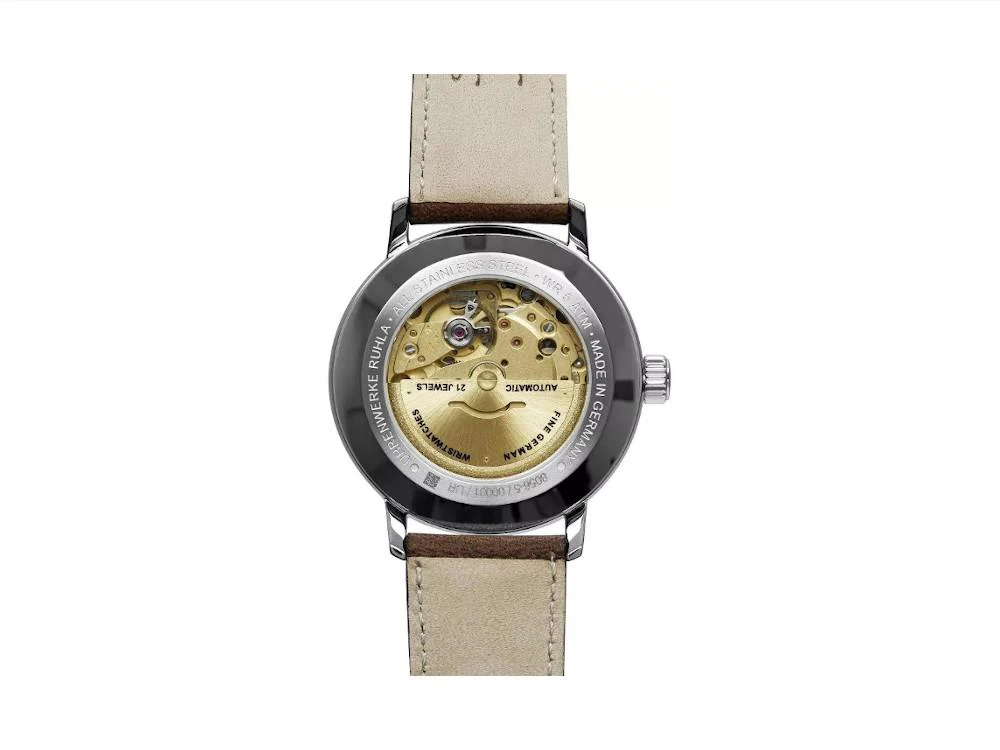 Zeppelin LZ 129 Hindenburg Automatic Watch, Beige, 40 mm, Day, 8056-5 - Image 3