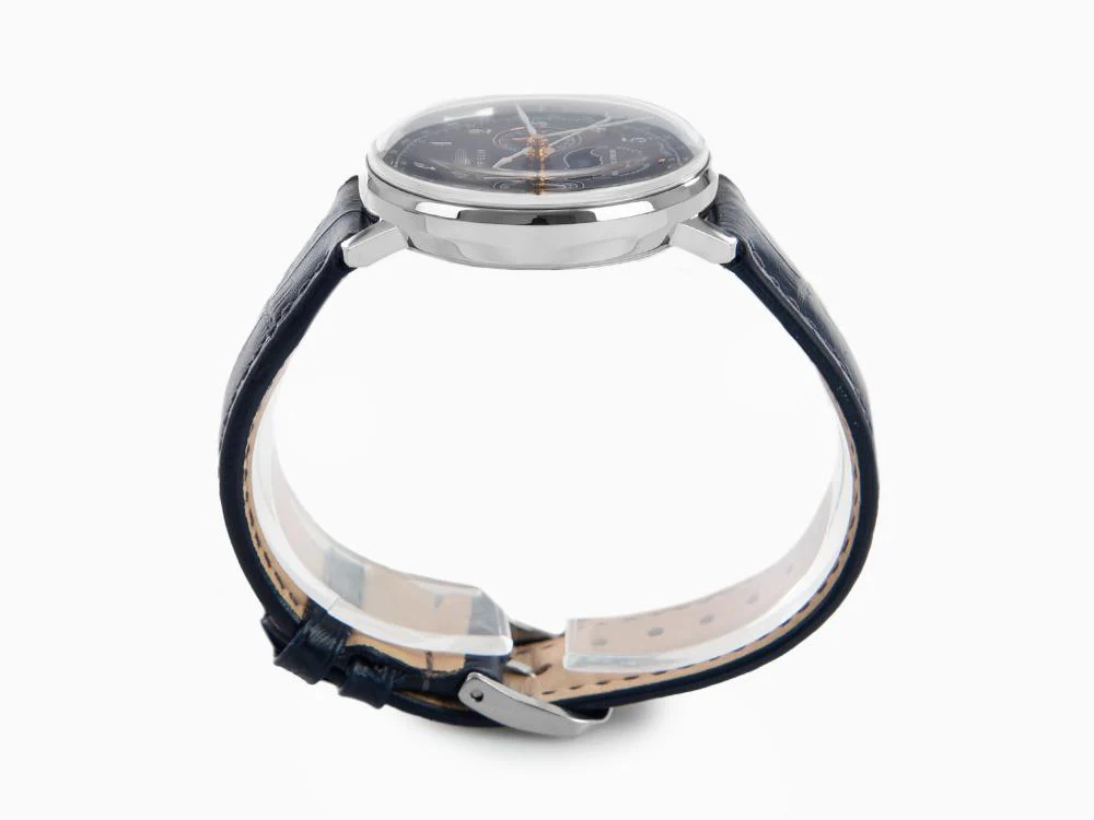 Zeppelin LZ 129 Hindenburg Moonphase Lady Quartz Watch, Blue, 36 mm, 7037-3 - Image 6