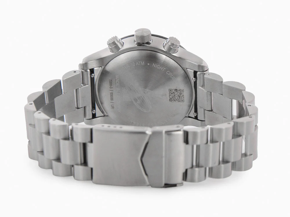 Zeppelin Night Cruise Quartz Watch, Blue, 42 mm, Chronograph, Day, 7288M-3 - Image 3