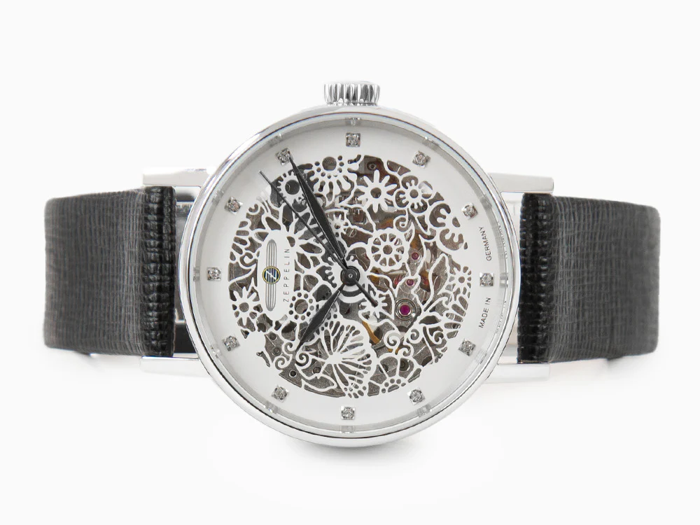 Zeppelin Princess Of The Sky Automatic Watch, White, 36 mm, 7461-1 - Image 7